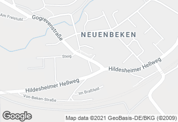 Karte mit Standort von Handwerksbäcker Mertens GmbH