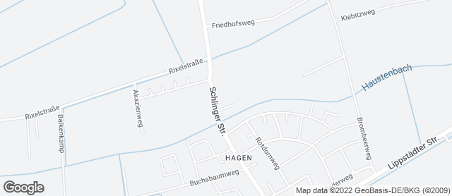 Karte mit Standort von Bäckerei Niermann