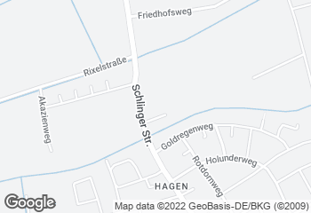 Karte mit Standort von Bäckerei Niermann
