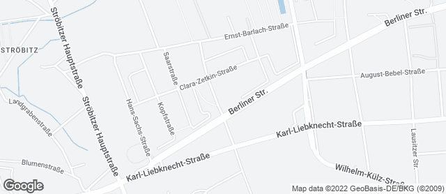 Karte mit Standort von Bäckerei Dreißig GmbH & Co. KG CB NETTO Ewald Müller