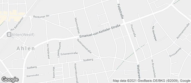 Karte mit Standort von Essmann's Backstube GmbH