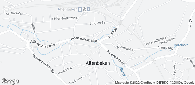 Karte mit Standort von Goeken backen Markant Altenbeken