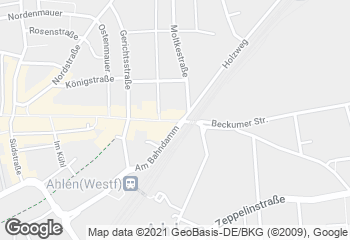 Karte mit Standort von Bäckerei-Konditorei Niehaves GmbH&Co.KG Fil. 52