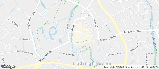Karte mit Standort von Bäckerei Wilhelm Geiping GmbH & Co. KG
