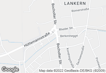 Karte mit Standort von Bäckerei Wanders