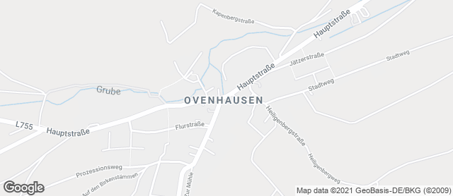 Karte mit Standort von Bäckerei Wiegers