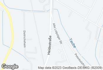Karte mit Standort von Bäckerei Lantzsch Netto