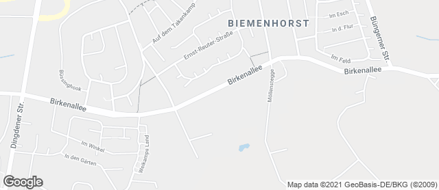 Karte mit Standort von Bäckerei Gildhuis