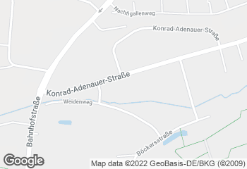Karte mit Standort von Bernhard Liening GmbH