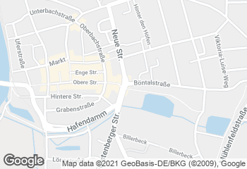 Karte mit Standort von Bäckerei Engel -Schwager Holzminden
