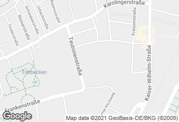Karte mit Standort von Bors mein Bäcker - Kaufland Bocholt