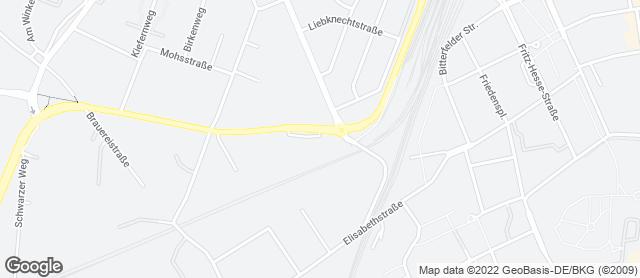 Karte mit Standort von Bäckerei Lantzsch Aldi