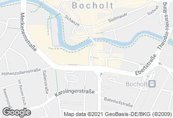 Karte mit Standort von Bäckerei Schmitz