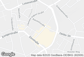 Karte mit Standort von Essmann´s Backstube GmbH