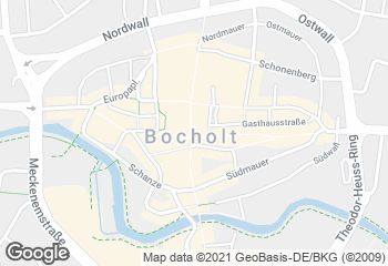 Karte mit Standort von Bäckerei Schmitz