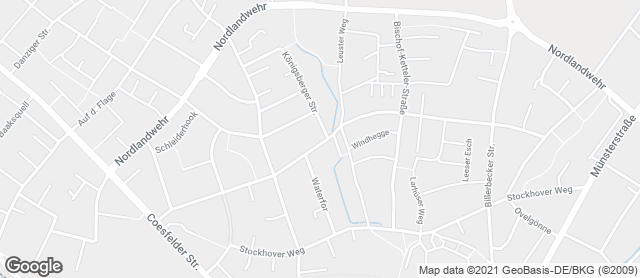 Karte mit Standort von Bäckerei Alfons Böckmann e.K.