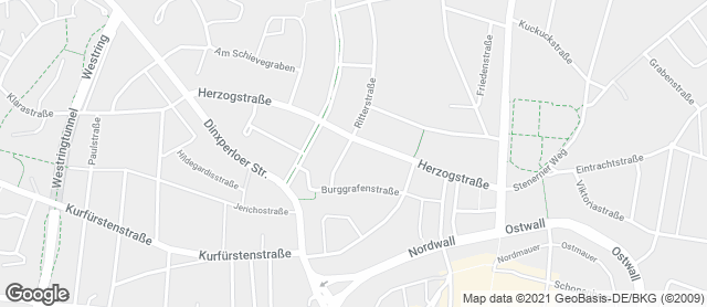 Karte mit Standort von Bäckerei Schmitz