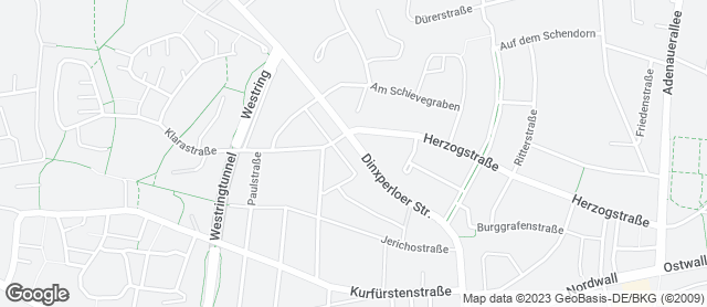 Karte mit Standort von Bors mein Bäcker - Dinxperloer Straße