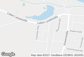 Karte mit Standort von Stadtbäckerei  Rödel Netto Aken