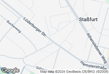 Karte mit Standort von Bäckerei Schwarz GmbH & Co.KG
