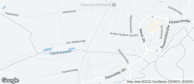 Karte mit Standort von Goeken Café EDEKA Steinheim