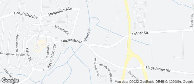 Karte mit Standort von Goeken backen Rewe Steinheim
