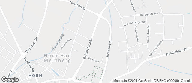 Karte mit Standort von Bäckerei Engel - Combi Horn