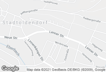 Karte mit Standort von Bäckerei Engel - Rewe Stadtoldendorf