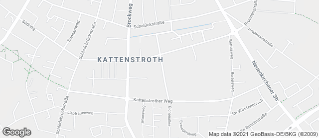 Karte mit Standort von Gerds Backstube Filiale Eichenallee im Edeka-Markt