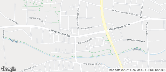 Karte mit Standort von Bäckerei & Konditorei Birkholz GmbH