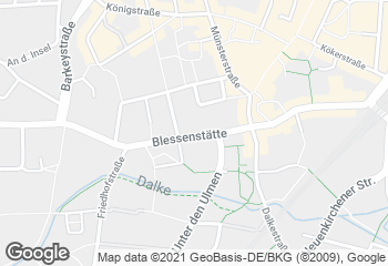 Karte mit Standort von Bernhard Liening GmbH