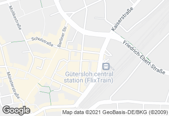 Karte mit Standort von Bäckerei & Konditorei Birkholz GmbH