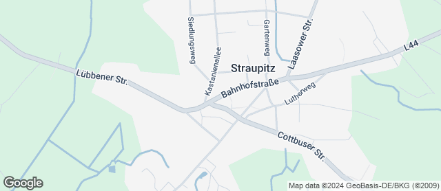 Karte mit Standort von Bäckerei und Konditorei Vater