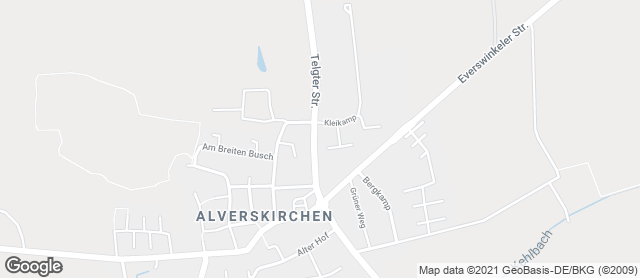 Karte mit Standort von Bäckerei Diepenbrock  GmbH & Co. KG