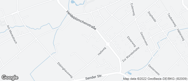 Karte mit Standort von Goeken backen Netto Sende