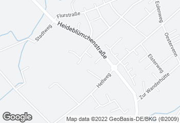 Karte mit Standort von Goeken backen Netto Sende