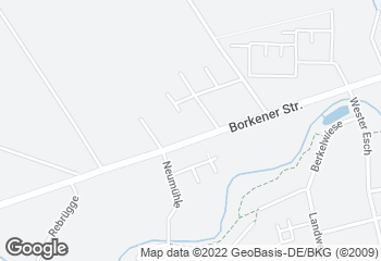 Karte mit Standort von Bäckerei Mey
