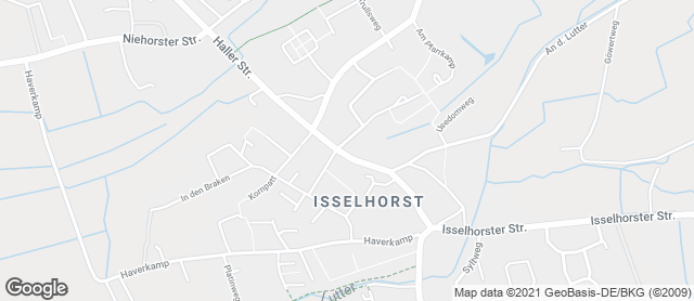 Karte mit Standort von Bäckerei Glasenapp