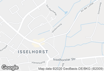 Karte mit Standort von Bäckerei Glasenapp