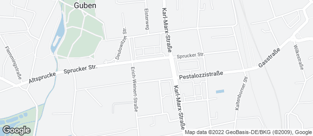 Karte mit Standort von Bäckerei Dreißig GmbH & Co. KG
