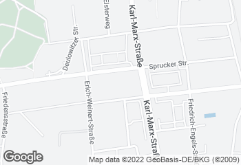 Karte mit Standort von Bäckerei Dreißig GmbH & Co. KG