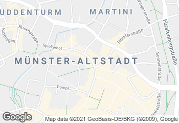 Karte mit Standort von Bäckerei Heinrich Tollkötter GmbH