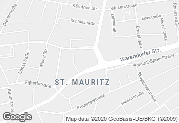 Karte mit Standort von Bäckerei Maria Schrunz e.K. Münster Ost