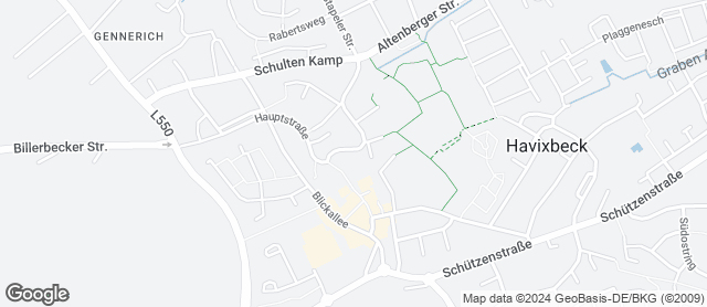 Karte mit Standort von Bäckerei Ebbinghoff GmbH