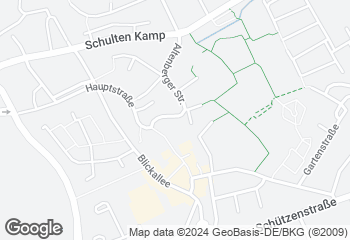 Karte mit Standort von Bäckerei Ebbinghoff GmbH
