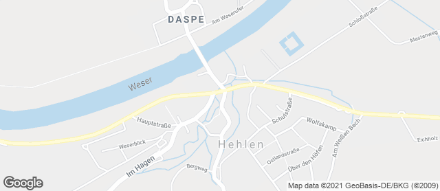 Karte mit Standort von Hajener Landbrot/  Fil. Hehlen