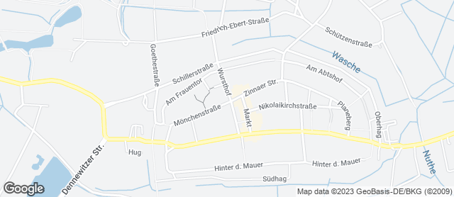 Karte mit Standort von KONRAD Bäckerei & Cafe GmbH