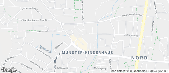 Karte mit Standort von Bäckerei Maria Schrunz e.K. Kinderhaus