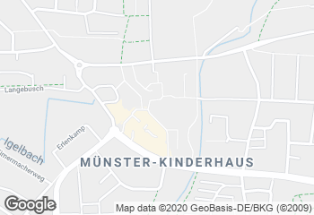 Karte mit Standort von Bäckerei Maria Schrunz e.K. Kinderhaus