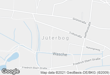 Karte mit Standort von Bäckerei Bubner e.K.